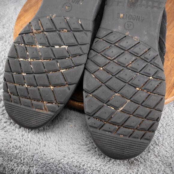 ANODYNE Mens 14 M No. 44 Trail Walker Black & Gray Leather/Mesh - Picture 9 of 10